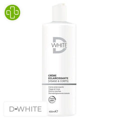 D-WHITE Crème Èclaircissante Visage & Corps 400ML