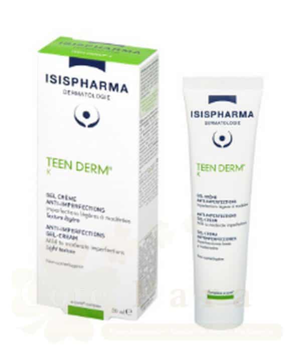 Isispharma Teen Derm K Gel Crème Anti Imperfections 30ml