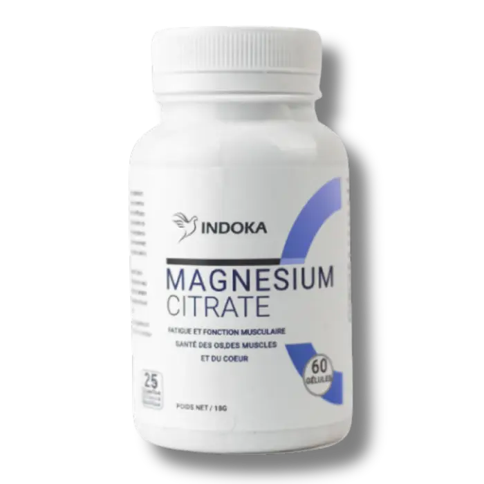 Indoka Magnesium Citrate 200mg 60Gélules