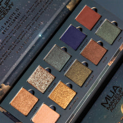 MUA NOCTURNAL 10 SHADE PAPER EYESHADOW PALETTE