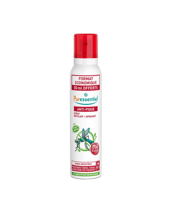 Puressentiel Zoom Anti-pique spray repulsif et apisant anti-moustiques - spray de 200ml