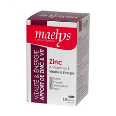Maelys Zinc et Vitamines B -30 Gélules