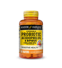 Mason Natural Probiotic Acidophilus et Bifidus 100 Comprimés a croquer