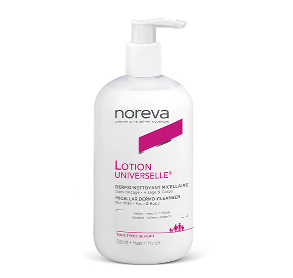 NOREVA LOTION UNIVERSELLE  DERMO-NETTOYANT MICELLAIRE 500 ml