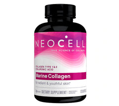 NeoCell Peptides de collagène marin + Acide hyaluronique 120 capsules
