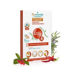 PURESSENTIEL ARTICULATIONS PATCHS CHAUFFANTS AUX 14 HUILES 3 UNITÉS