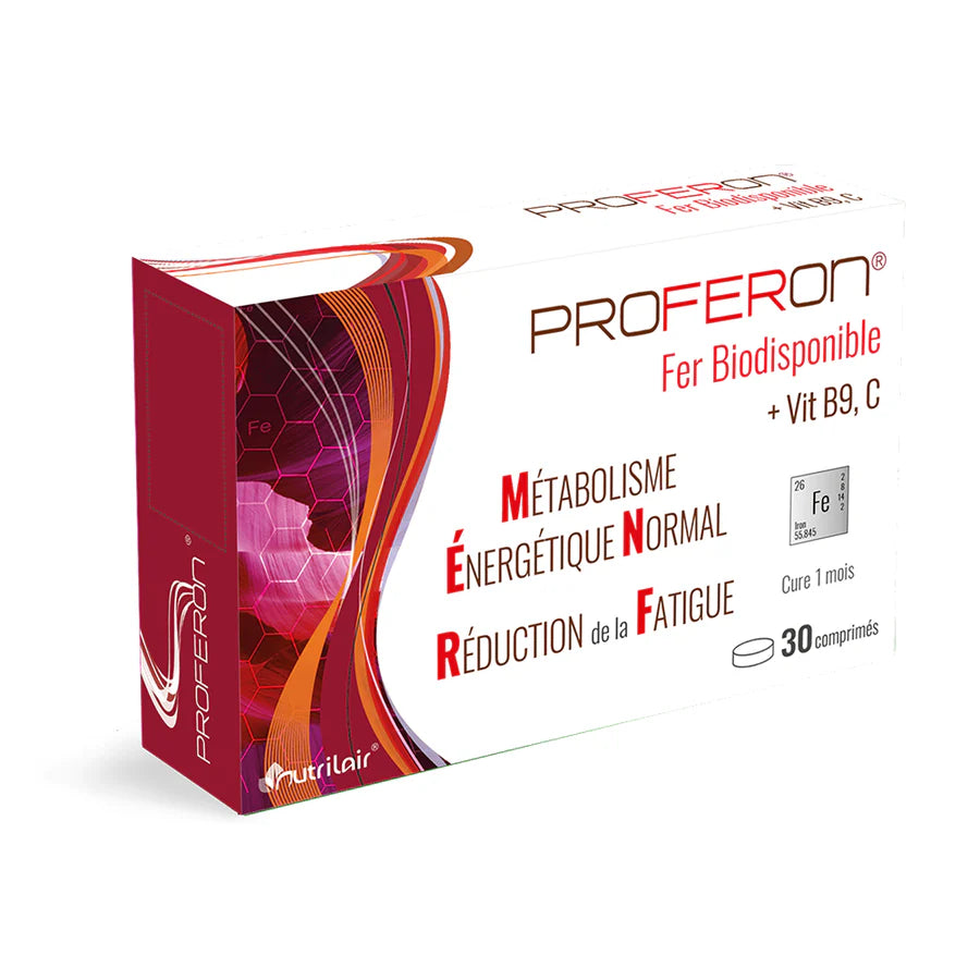 Proferon Fer Biodisponible – 30 Comprimés