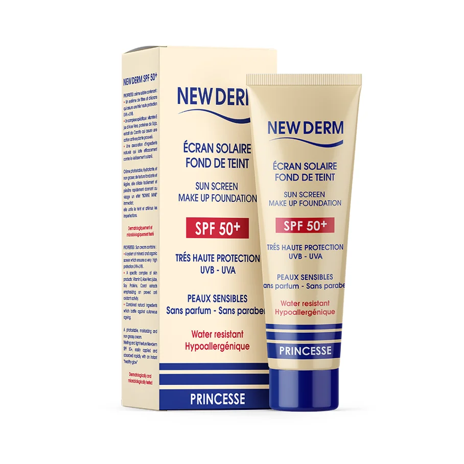 NEW DERM ECRAN SPF 50+ Princesse