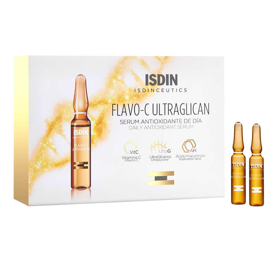 Isdin Flavo-C ultragilican serum antioxydant jour 10amp*2ml