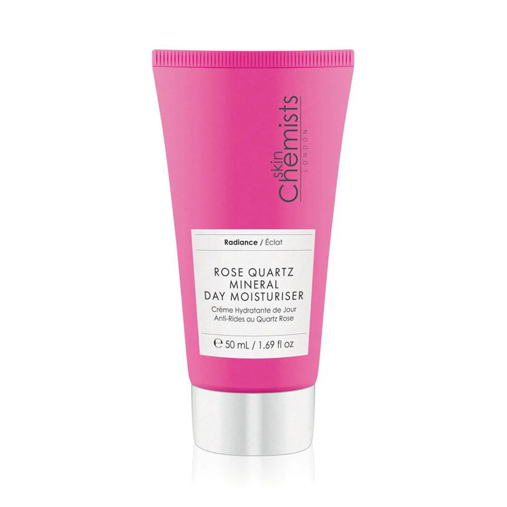 Skin Chemists Soin Hydratant Anti-Âge de Jour au Quartz Rose 50ml