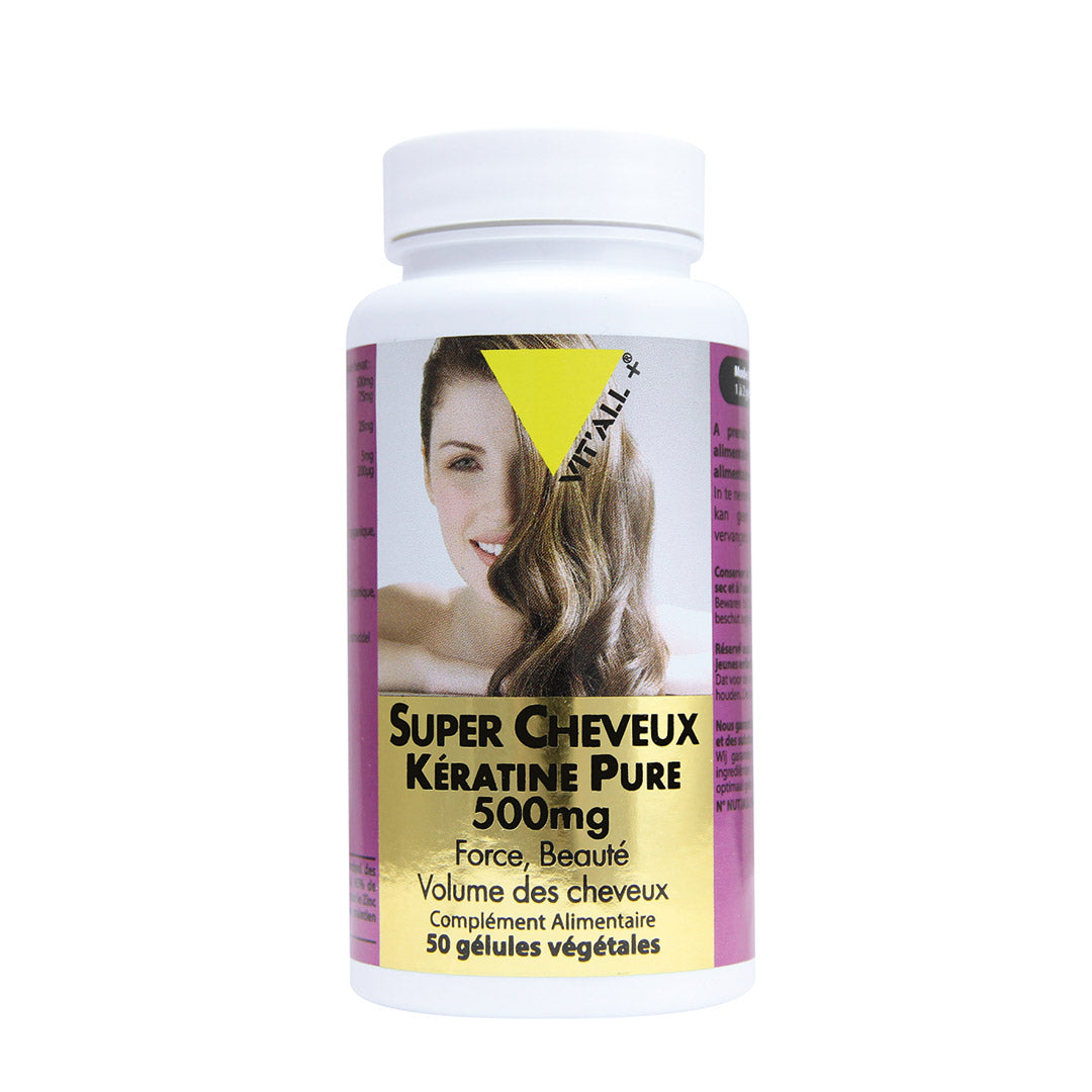 VITALL PLUS SUPER CHEVEUX 500MG 50 GELULES