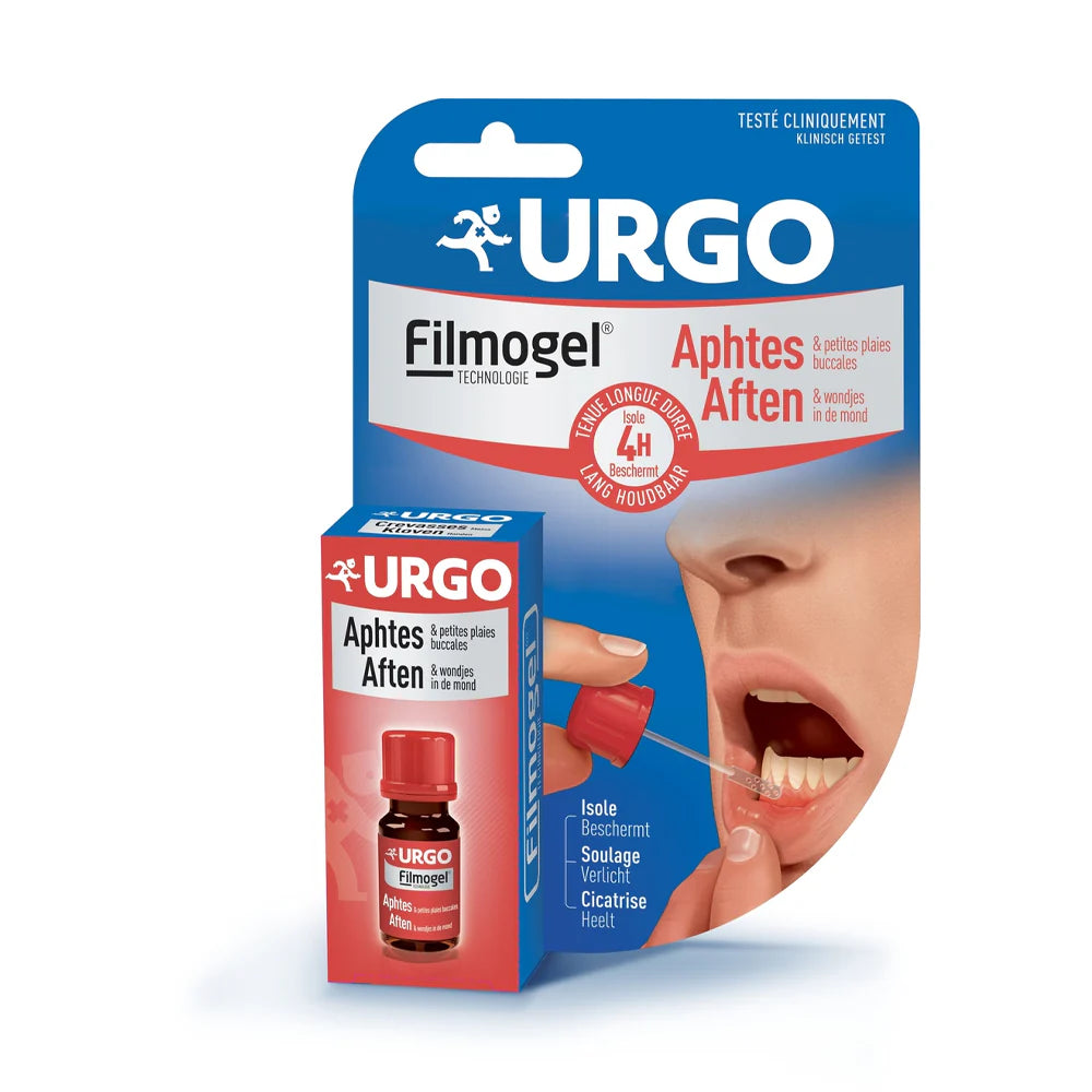 URGO FILMOGEL APHTE ET PETITES PLAIES BUCCALES 6ML
