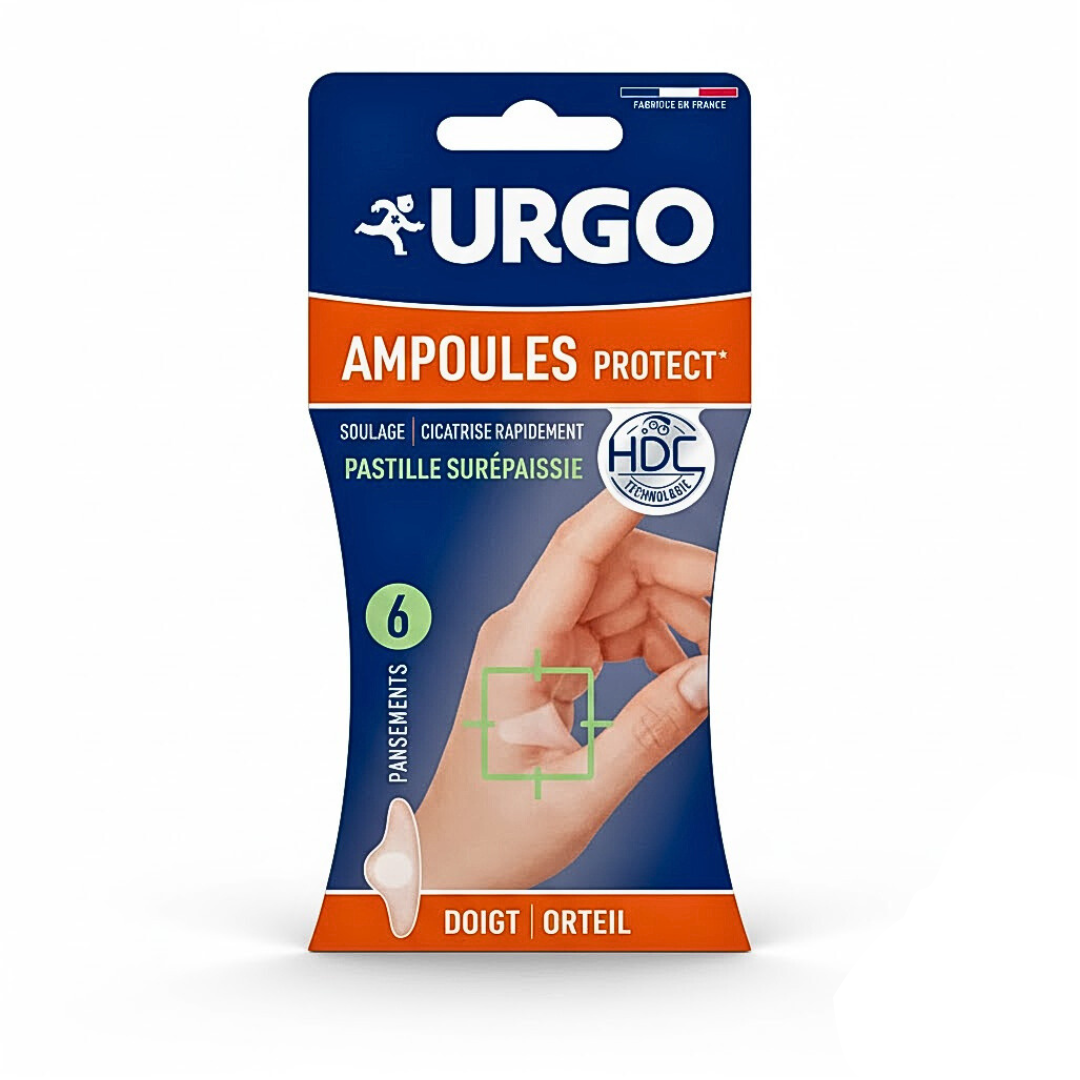 Urgo Ampoule mains Protect 6 Pieces