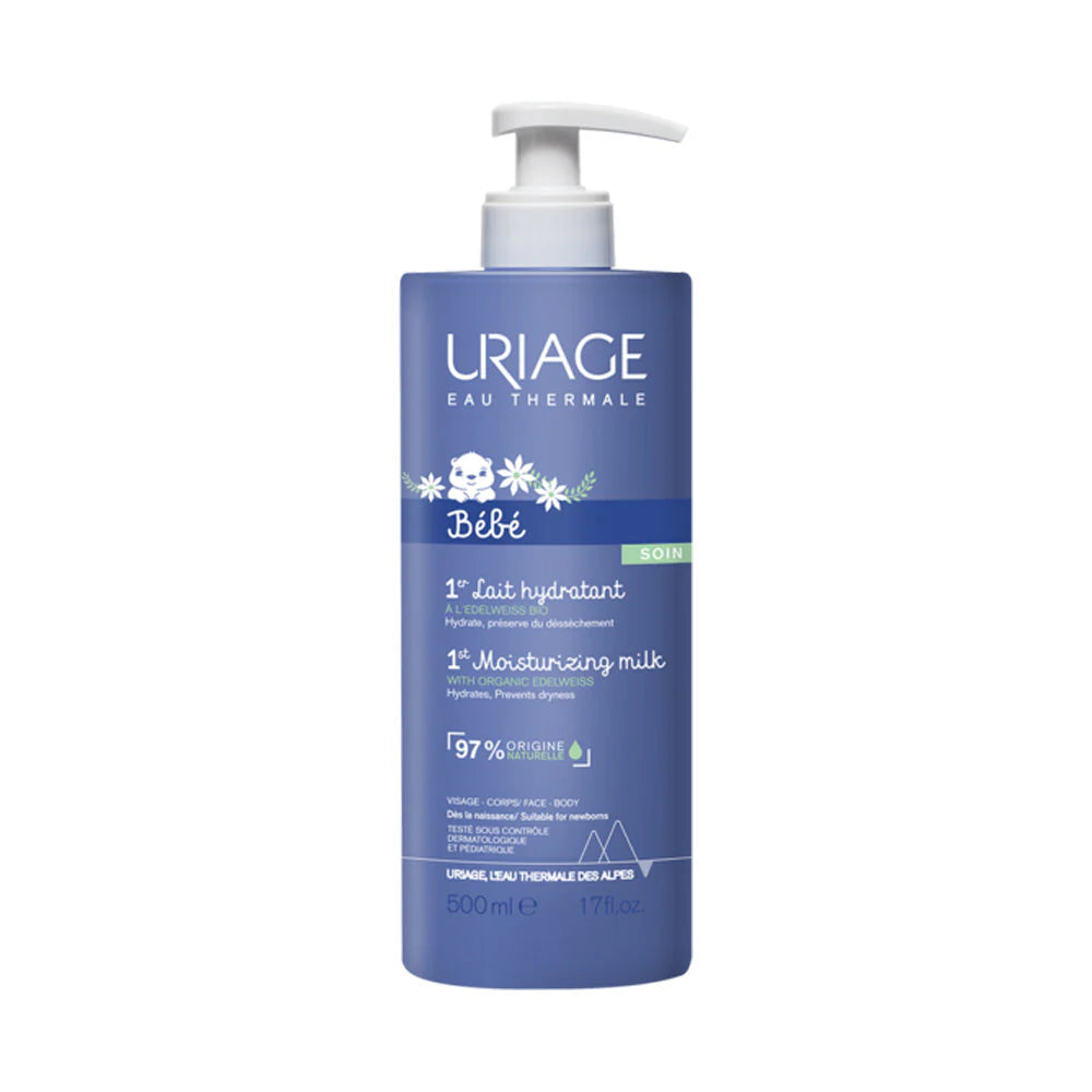 Uriage Bébé – 1er Lait Hydratant – 500 ml