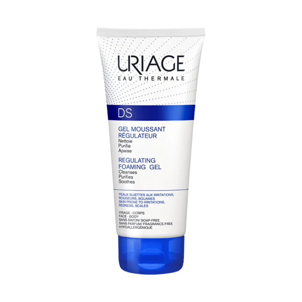Uriage – D.S – Gel Moussant Régulateur – 150 ml