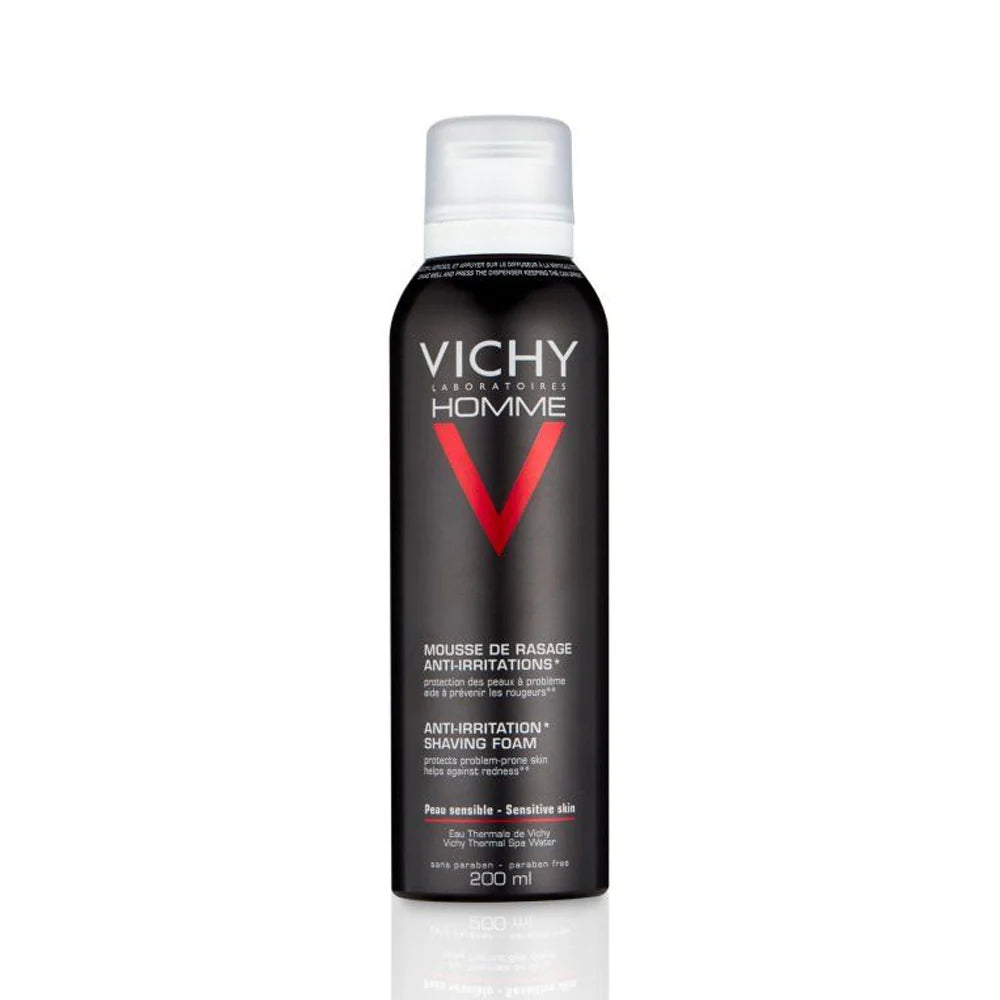 Vichy Homme Mousse à raser anti-irritations – 200 ml