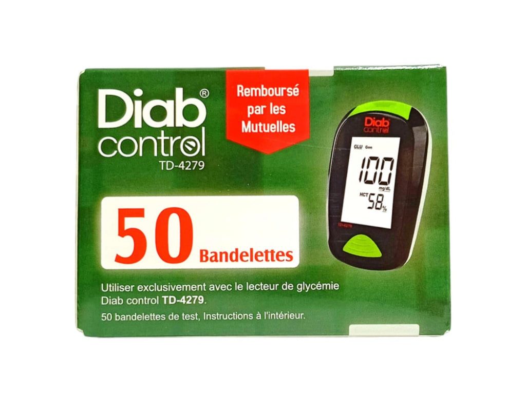 DIAB CONTROL Bandelette 50pcs