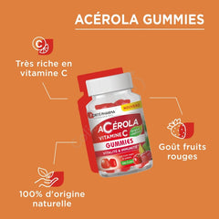 Forté Pharma Acérola Vitamine C Vitalité Immunité – 60 Gummies