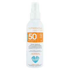 Alphanova Organic Sun Ecran Solaire En Spray SPF50 150g