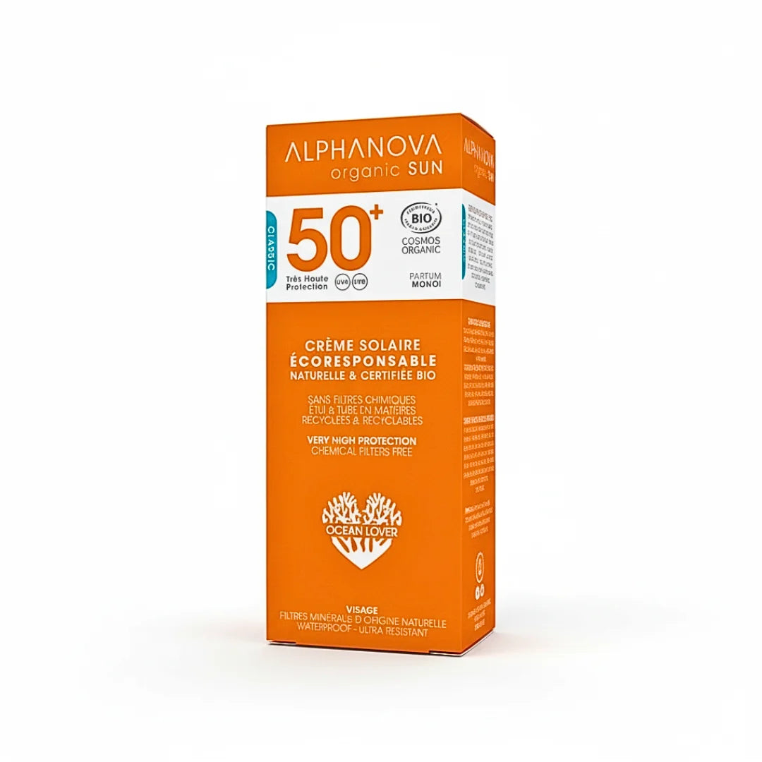 Alphanova Sun Ecran Solaire Classic Creme SPF50+ 50g