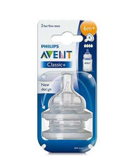 Avent – SCF634/27 – Tétine Anti-Colic 6 mois et + (Débit Rapide)