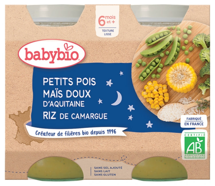 Pot bonne huit petits poit mais riz 200g