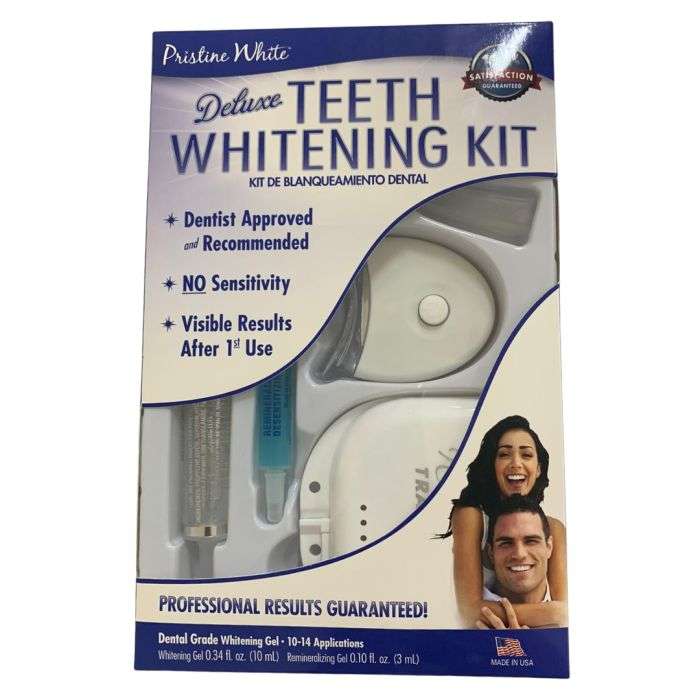 DELUXE TEETH WHITENING KIT DE BLANCHIMENT DES DENTS
