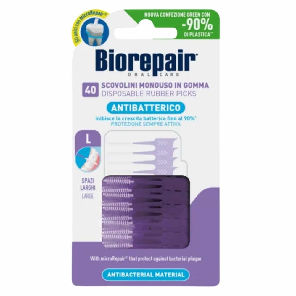 BIOREPAIR – Brossettes Interdentaires Jetables Taille L 40u