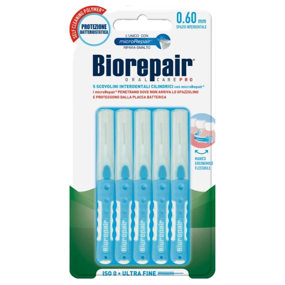 BIOREPAIR – Brossettes Interdentaires Réutilisables Ultra Fine 0.60mm 5u