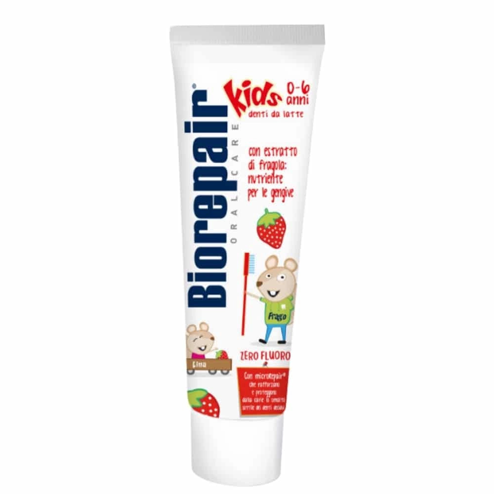 BIOREPAIR – Dentifrice Kids Goût Fraise 0-6ans 50ml