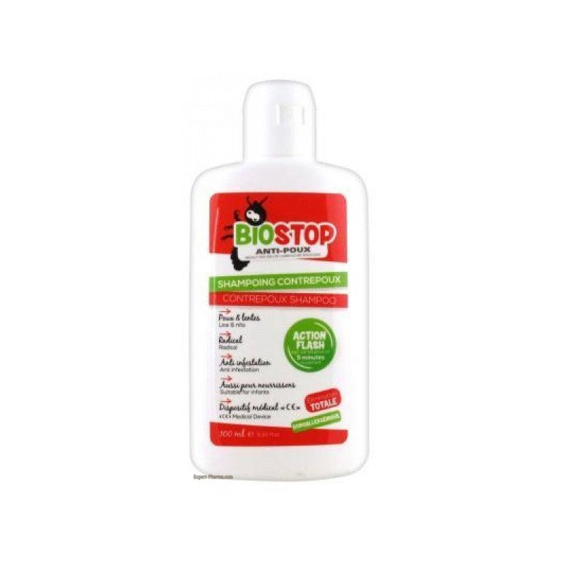 BIOSTOP ANTI-POUX SHAMPOOING 100 ML