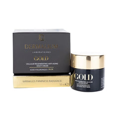 DERMALIUM GOLD CRÈME RÉGÉNÉRATRICE CELLULAIRE ANTI-ÂGE DE NUIT 50ML