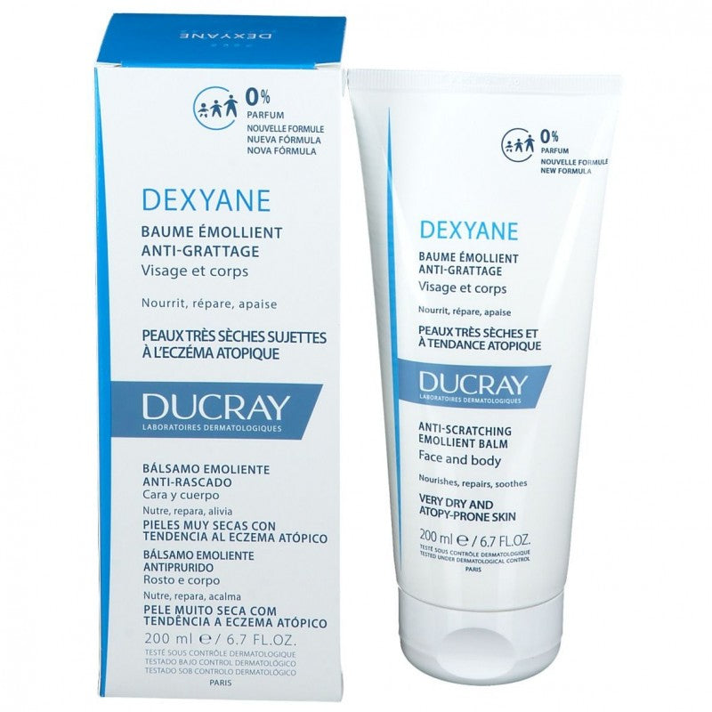 Ducray – Dexyane Baume émollient anti-grattage – 200 ml