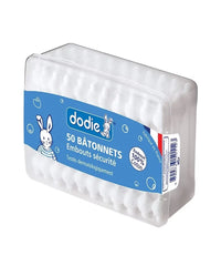 Dodie – Cotons tige bébé (Bâtonnets ouatés) – (x50)
