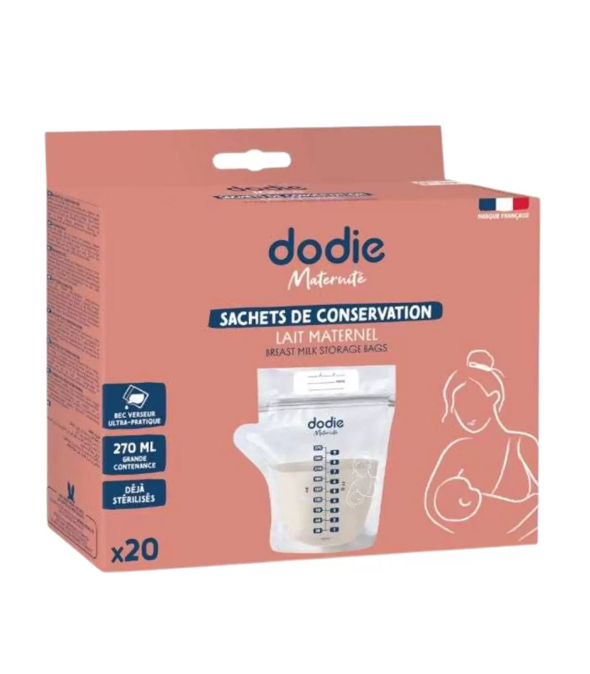 Dodie – Sachets de conservation – (x20)