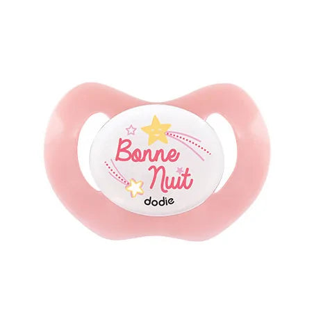 Dodie Sucette Physiologique Nuit Silicone 0-6 Mois N°P39