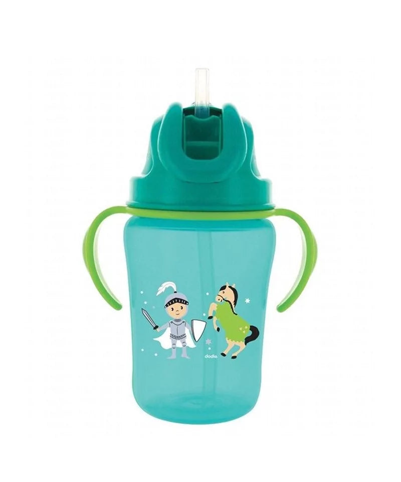 Dodie – Tasse paille (18M+) Vert – 350 ml