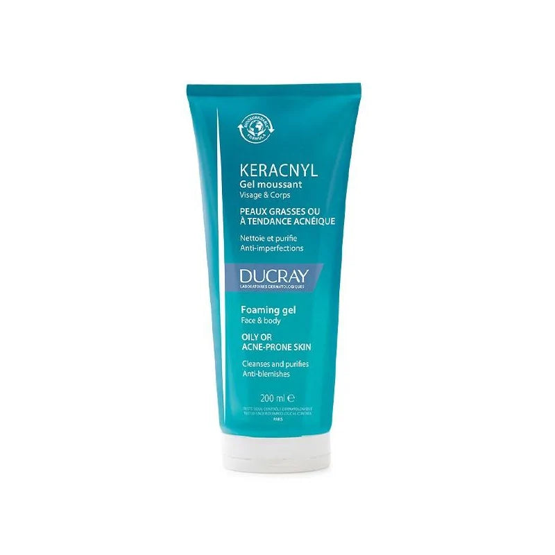 Ducray - Keracnyl Gel moussant - 200 ml