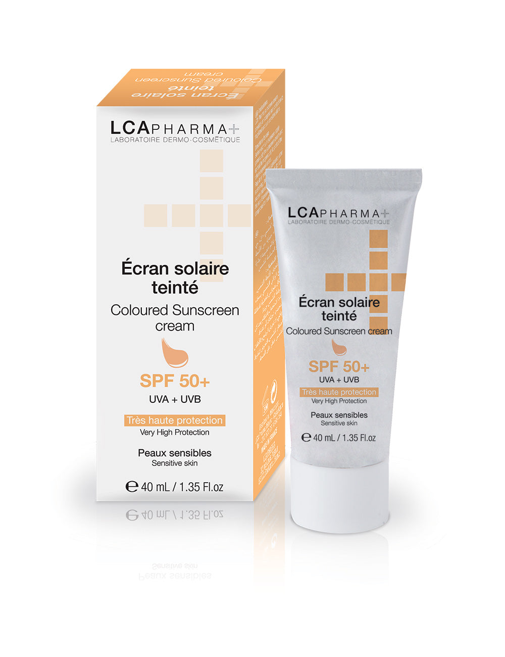Lca Pharma Ecran Teinté Spf50+ Teinte Claire