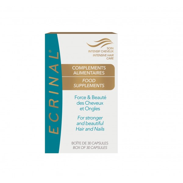 Ecrinal – Capsules cheveux complément alimentaire – 30 capsules