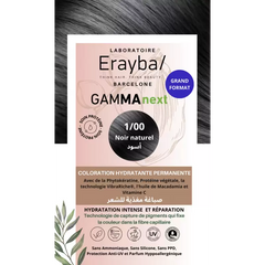 ERAYBA COLORATION HYDRATANTE PERMANENTE NOIR NATUREL N°1