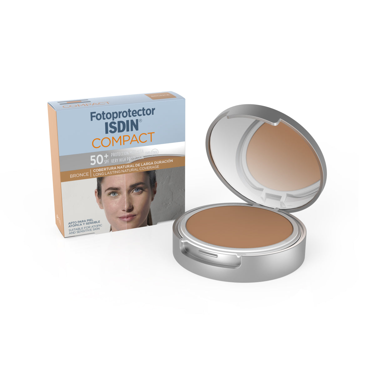 Fotoprotector ISDIN Compact Bronze SPF 50+ 10g