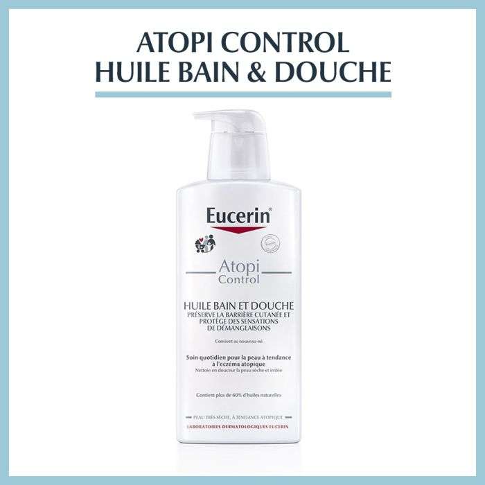 EUCERIN AtopiControl Huile Bain et Douche 400ml