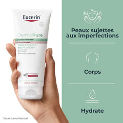 EUCERIN DERMOPURE crème corps triple action | 200ml