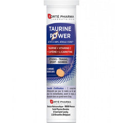 Forté Pharma ENERGIE TAURINE POWER. Boîte 15 comprimés effervescents