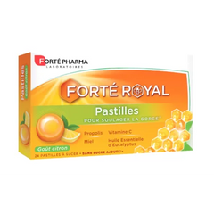 FORTE PHARMA FORTE ROYAL 24 PASTILLES GOUT CITRON