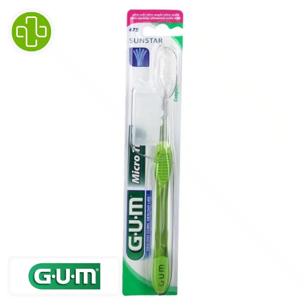 Gum Brosse à dents Micro Tip Sensitive 475M