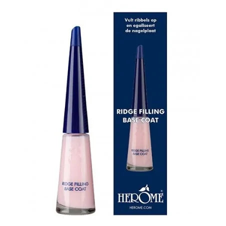 Herome Base Lissante Pour Ongles - Base Coat Pour Lisser les Irrégularités (Ridge Filling Base Coat) - 10ml.