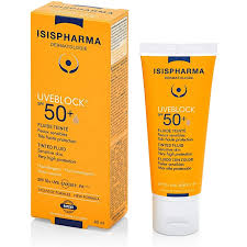 ISIS PHARMA UVEBLOCK FLUIDE 50+ TEINTE 40ML