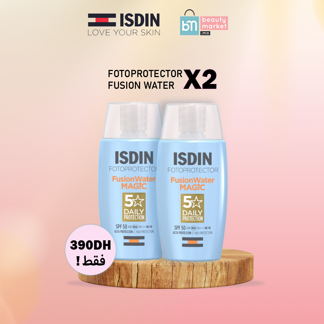 ISDIN Fotoprotector Fusion Fluide Water 50Ml*2